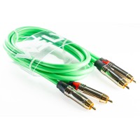 WELX RR SILVER - CABLE DOBLE RCA A DOBLE RCA 2 METROS
