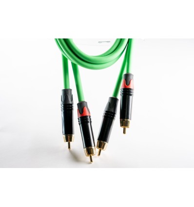 WELX RR BLACK - CABLE DOBLE RCA A DOBLE RCA 2 METROS