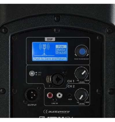 ≫ Comprar AUDIOPHONY ATOM12A ALTAVOZ ACTIVO 400W | Profesional DJ®