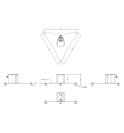 Comprar AUDIOPHONY ILINEBASE BASE DE SUELO NEGRO PARA ILINE83B