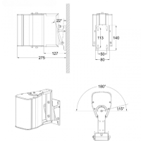 ≫ Comprar AUDIOPHONY iLINE23W ALTAVOZ 16OHM BLANCO | Profesional DJ