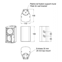 ≫ Comprar AUDIOPHONY iLINE23W ALTAVOZ 16OHM BLANCO | Profesional DJ