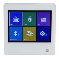 AUDIOPHONY WALLAMPTOUCH AMPLIFICADOR PARED TACTIL 2X10W