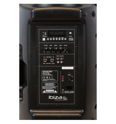 IBIZA SOUND SLK15A-TWS ALTAVOZ ACTIVO DE 15"