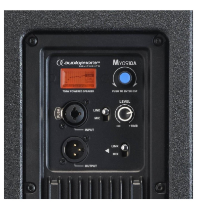 Comprar AUDIOPHONY MYOS10A ALTAVOZ ACTIVO 10" 700W DSP