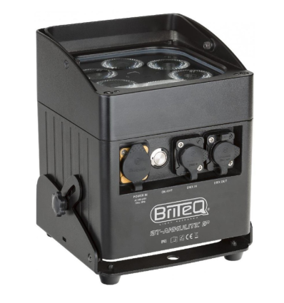 Comprar BRITEQ BT-AKKULITE IP 6x 10W RGBWA IP65 CON BATERIA