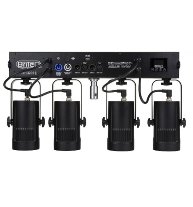 ≫ Comprar BRITEQ BEAMSPOT-4BAR WW BARRA 4x15W | Profesional DJ®