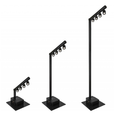 BRITEQ BT-AKKUPOLE POSTE ILUMINACION LED 4x5W BATERIA DMX