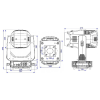 Comprar BRITEQ BTX-SUPREME CABEZA MOVIL BEAM + SPOT + WASH
