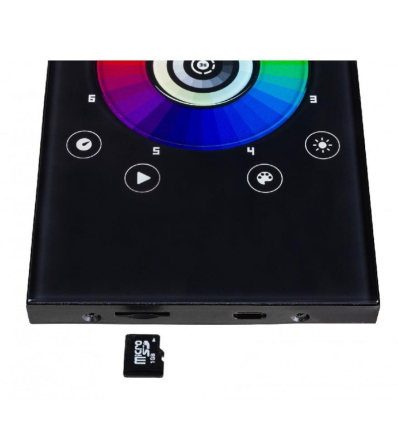 Comprar BRITEQ LD-512TOUCH INTERFAZ DMX 512CH PARA PARED