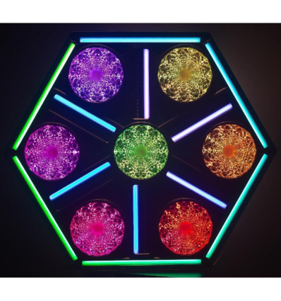 ≫ Comprar BRITEQ BTX-SKYRAN MULTIEFECTO HEXAGONAL | Profesional DJ®