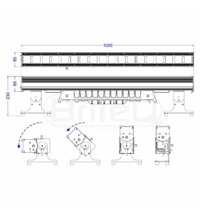 Comprar BRITEQ BTI-BEAMBAR18 BARRA DE MAPEO DE PIXEL