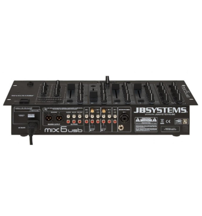 Comprar JB SYSTEMS MIX6USB MESA MEZCLAS 6 CANALES | Profesional DJ