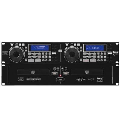 IMG STAGE LINE REPRODUCTOR DOBLE MP3 CD-292USB