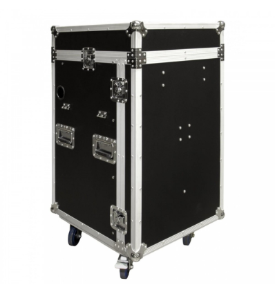JB SYSTEMS RACK CASE 19" 18U FRONTAL+ 10U SUPERIOR + RUEDAS