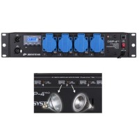 ≫ Comprar JB SYSTEMS DSP-4 MK2 DIMMER 4 CANALES | Profesional DJ®