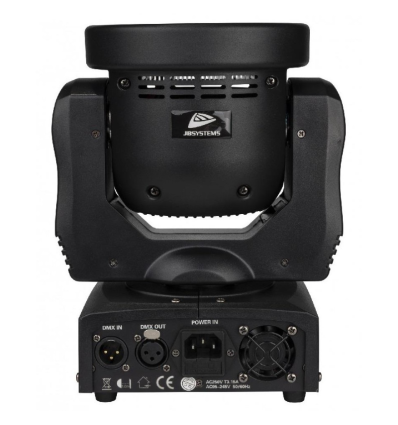 JB SYSTEMS CLUBWASH 2 MINI CABEZA MOVIL LED 12x12W RGBWA+UV