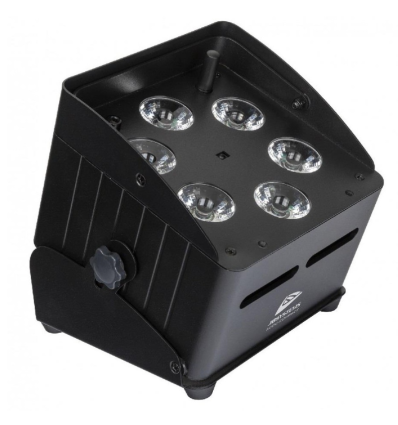 JB SYSTEMS ACCU-COMPACT FOCO LED CON BATERIA 6X10W RGBWA