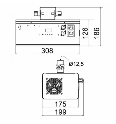 Comprar JB SYSTEMS PROYECTOR FONDO MULTIEFECTOS LED 100W