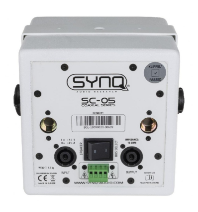 Comprar SYNQ SC-05 ALTAVOZ PASIVO BLANCO 5" COAXIAL 16Ohm