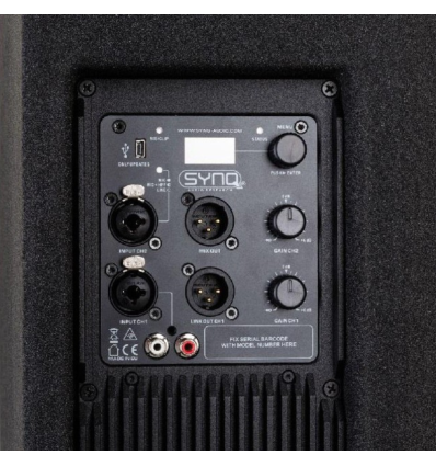 ≫ Comprar SYNQ SA-12 ALTAVOZ 12" ACTIVO DSP 650W | Profesional DJ®