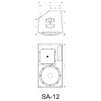 ≫ Comprar SYNQ SA-12 ALTAVOZ 12" ACTIVO DSP 650W | Profesional DJ®