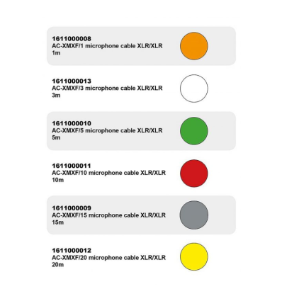 Comprar ACCU-CABLE AC-XMXF/10 CABLE MICROFONO XLR 10M - 9.87 €