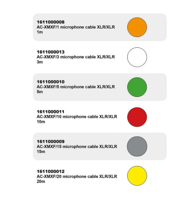 Comprar ACCU-CABLE AC-XMXF/20 CABLE MICROFONO XLR 20M - 17.16 €