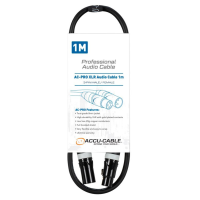 ≫ Comprar ACCU-CABLE AC-PRO XLR AUDIO CABLE 1M - 8 € | Profesional DJ