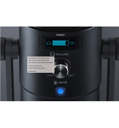 M-Audio Uber Mic: Micrófono USB de Gran Diafragma para Estudio