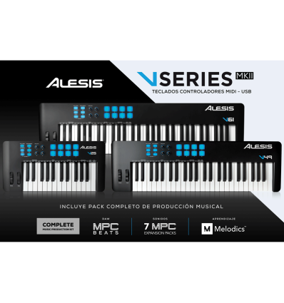 ≫ Comprar ALESIS V61 MKII - 139 € | Profesional DJ®