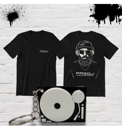 Pack Exclusivo Profesional DJ:Camiseta, Llavero Technics y Masterclass