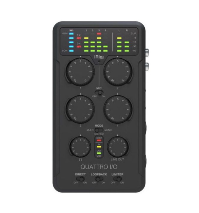 Comprar IK MULTIMEDIA IRIG PRO QUATTRO I/O DELUXE - 419.50 €