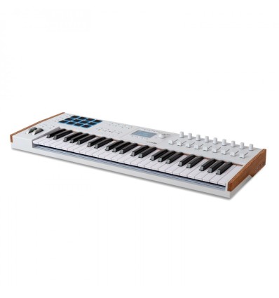 Arturia KeyLab Essential 49 MK3 Blanco - Controlador MIDI Completo