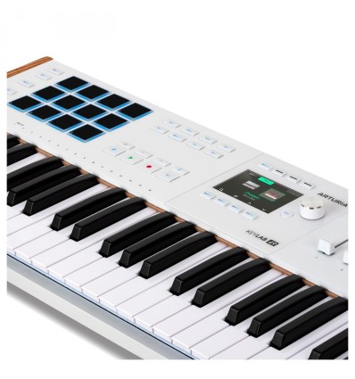 Arturia KeyLab Essential 49 MK3 Blanco - Controlador MIDI Completo