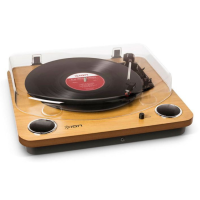 ION Audio Max LP – Tocadiscos USB con altavoces y madera ION Audio Max LP – Tocadiscos USB con altavoces y madera