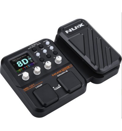 NUX MG-101 Multiefectos Guitarra Eléctrica | Looper y Caja de Ritmos
