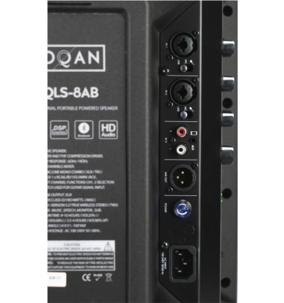 OQAN QLS-8AB Altavoz Activo con Bluetooth, 200W