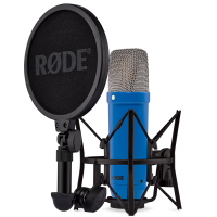 RODE NT1 Signature Series Cobalt - Micrófono de estudio profesional