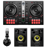 Hercules DJ Essentials Kit - Controladora, Monitores y Auriculares