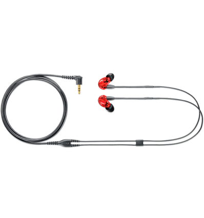Shure SE215 Red - Auriculares in-ear con aislamiento de sonido