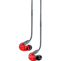 Shure SE215 Red - Auriculares in-ear con aislamiento de sonido