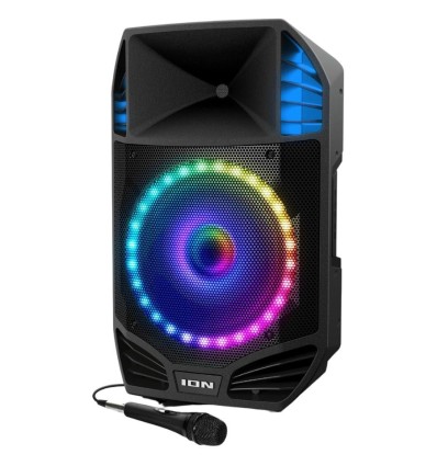 ION Audio Total PA Prime | Altavoz Bluetooth de 500W con luces LED