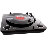 ION Audio Max LP Negro | Tocadiscos con altavoces y USB