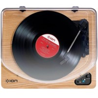 ION Audio Air LP Madera | Tocadiscos con Bluetooth y USB