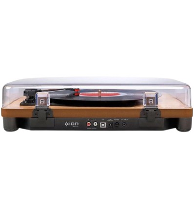 ION Audio Air LP Madera | Tocadiscos con Bluetooth y USB