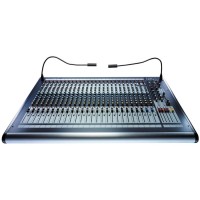 Soundcraft GB2 | Consola de mezcla analógica con 4 subgrupos y 6 buses Soundcraft GB2 | Consola de mezcla analógica con 4 subgrupos y 6 buses
