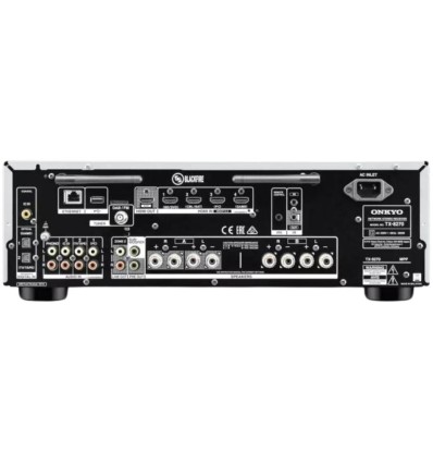 Onkyo TX-8270 Plata - Receptor estéreo con HDMI, Wi-Fi y Bluetooth
