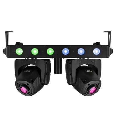 BeamZ FUZE TWIN 2 cabezas móviles y barra LED RGBW - 75W LED