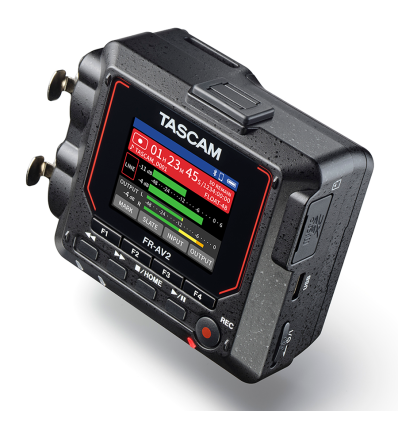 TASCAM FR-AV2 grabadora compacta de campo 32-bit float